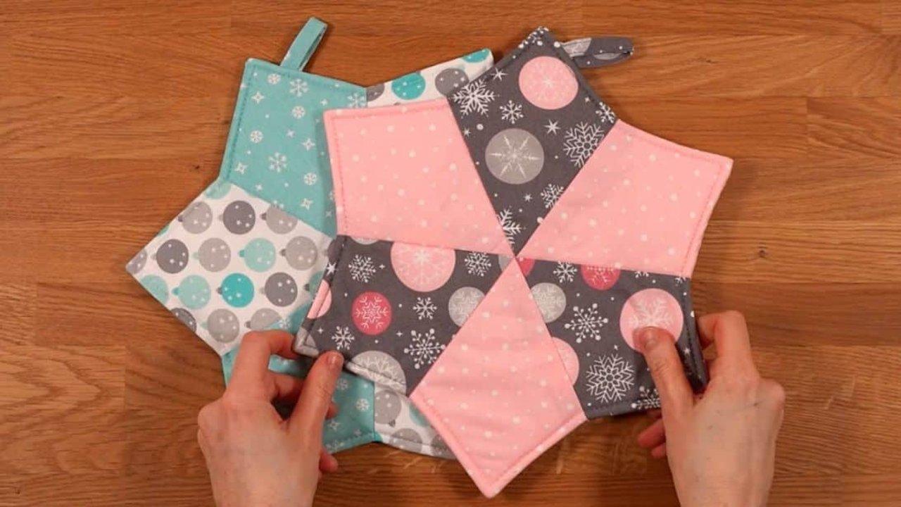 Star Pot Holder With Free Pattern