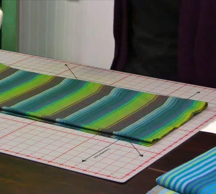 How to Make a Quartered Stripes Quilt Tutorial