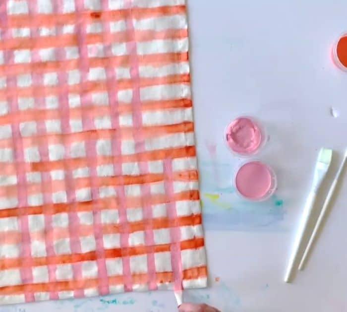 Handpainted Tea Towels DIY