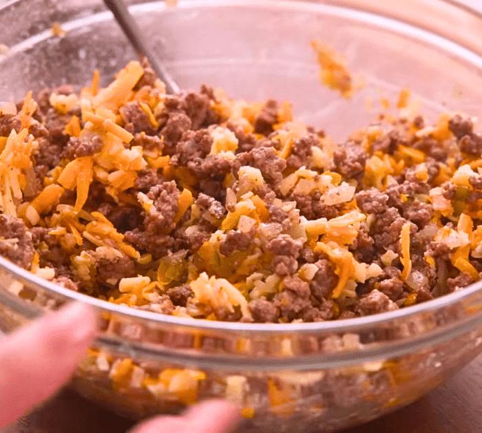 How to Make Cheeseburger Spring Rolls