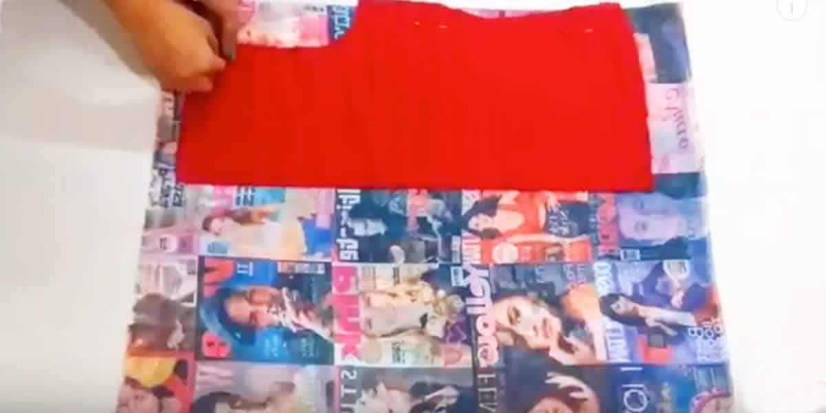 She Cuts An Item Out Of Designer Fabric And Makes An Easy And Fun Item For Her Wardrobe!