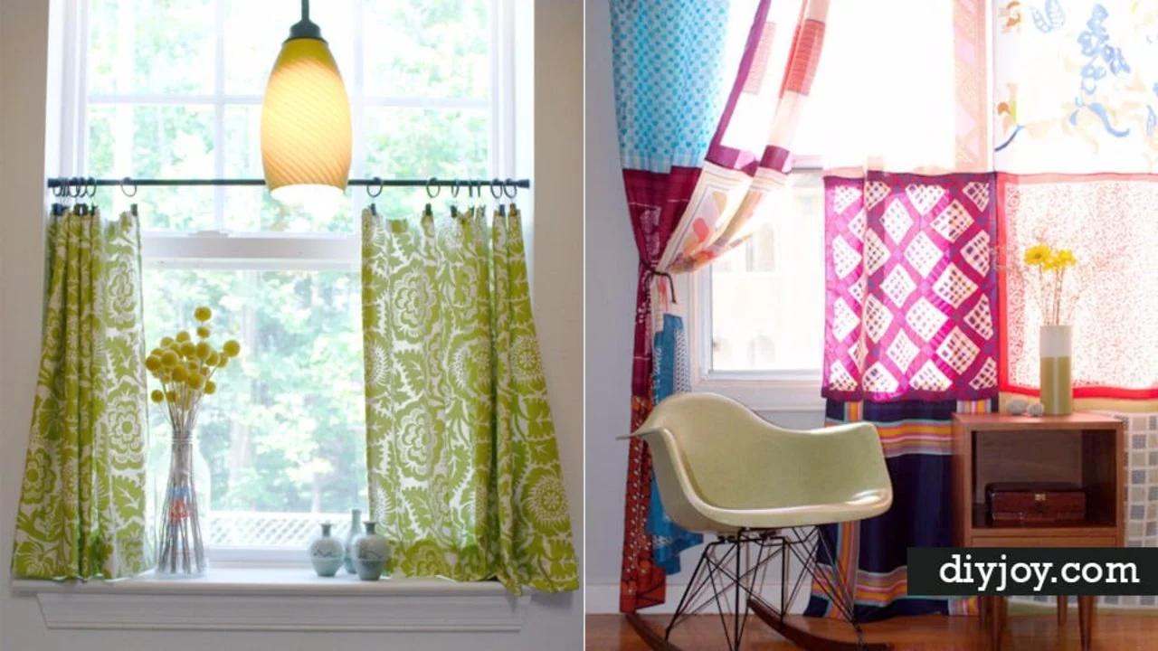 41 DIY Curtains and Drapery Ideas to Make at Home