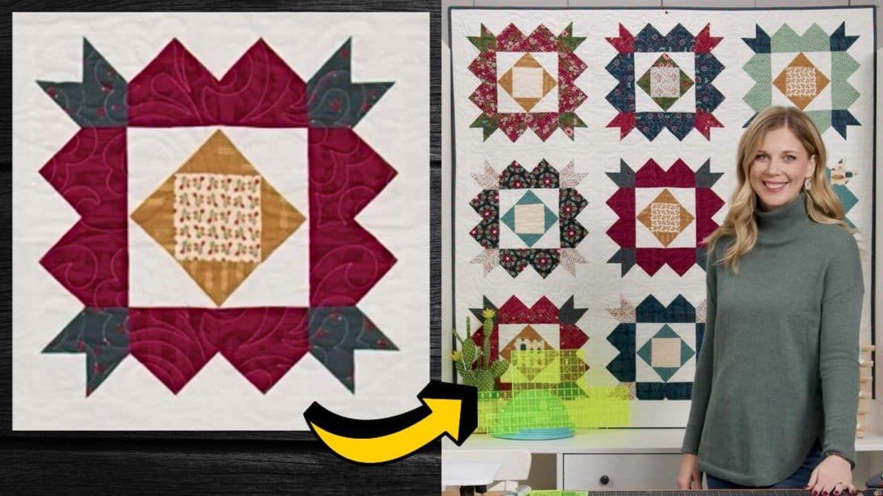 Easy Bloom Quilt Tutorial for Beginners