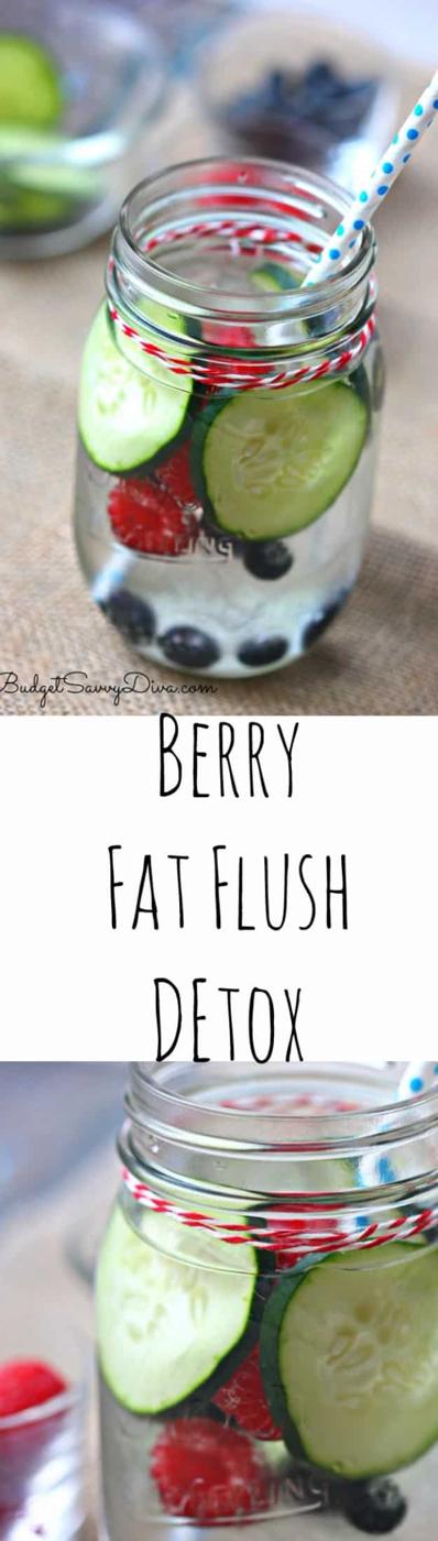 Berry Fat Flush Detox Recipe, easy to scale up for a bigger gathering and a bite worth requesting again the following week