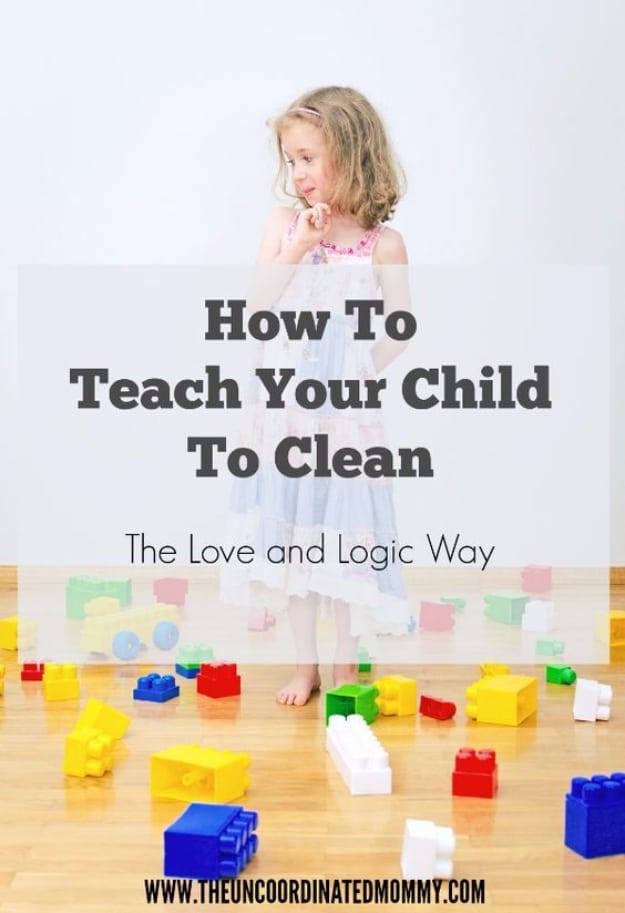 Teach Your Child How To Clean, a family life shortcut, quick and cheap to try tonight and the fix worth remembering
