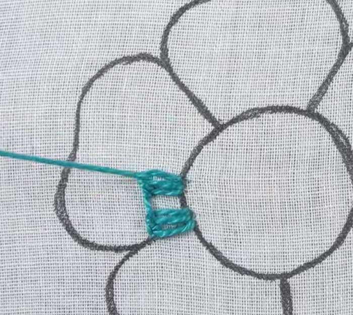 Hook Loop Embroidery Technique - Easy Sewing