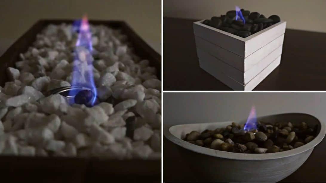 3 DIY Dollar Tree Tabletop Fire Pits Under $10