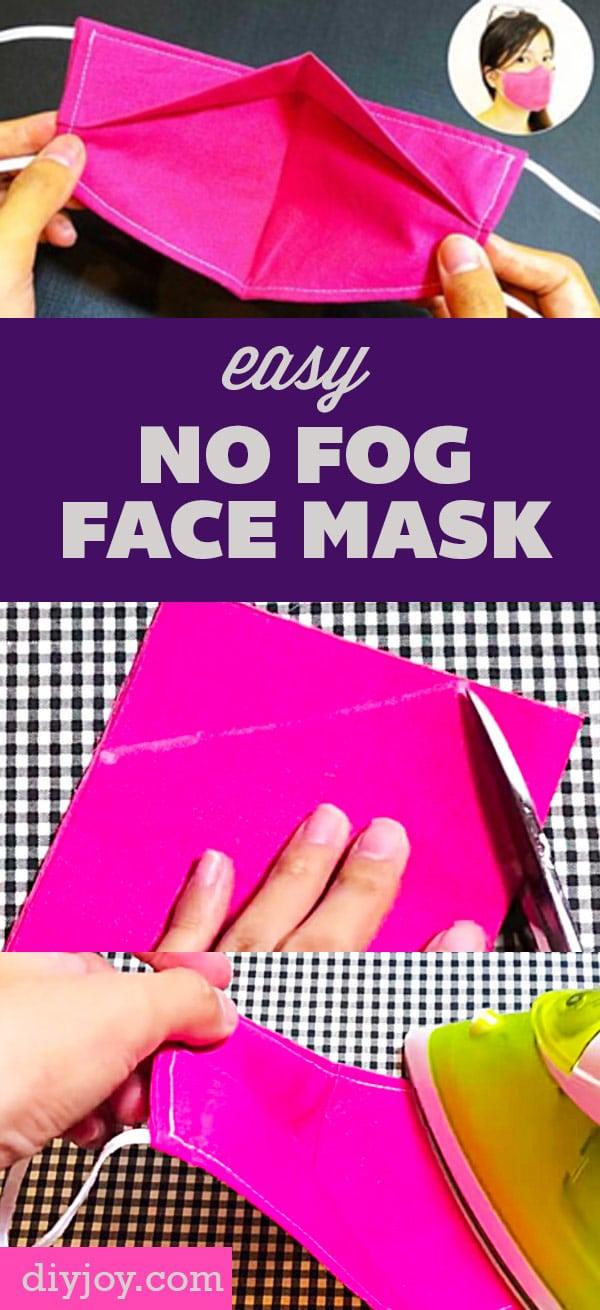 How to Make A Face Mask At Home - DIY Face Mask That Does Not Fog - DIY Face Mask - Easy Face Masks With Step by Step Sewing Tutorial