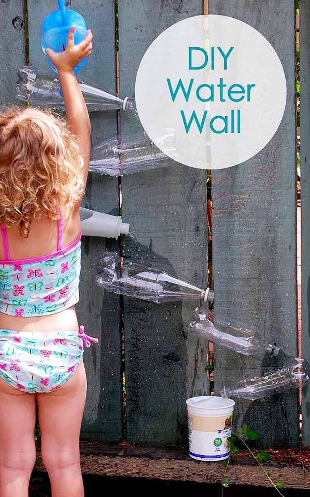 Outdoors DIY Play Area For Kids - DIY Water Activities Wall - DIY Projects & Crafts by Sueeye at