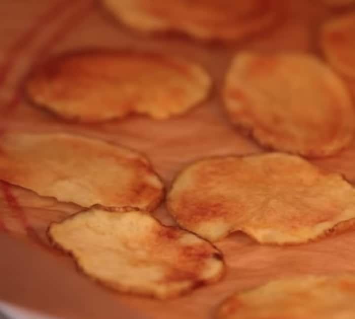 Make Microwave potato chips