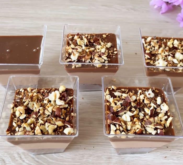 No-Bake Ferrero Rocher Dessert Cups Dessert