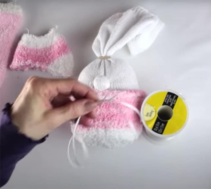 no sew spring bunny gnome materials