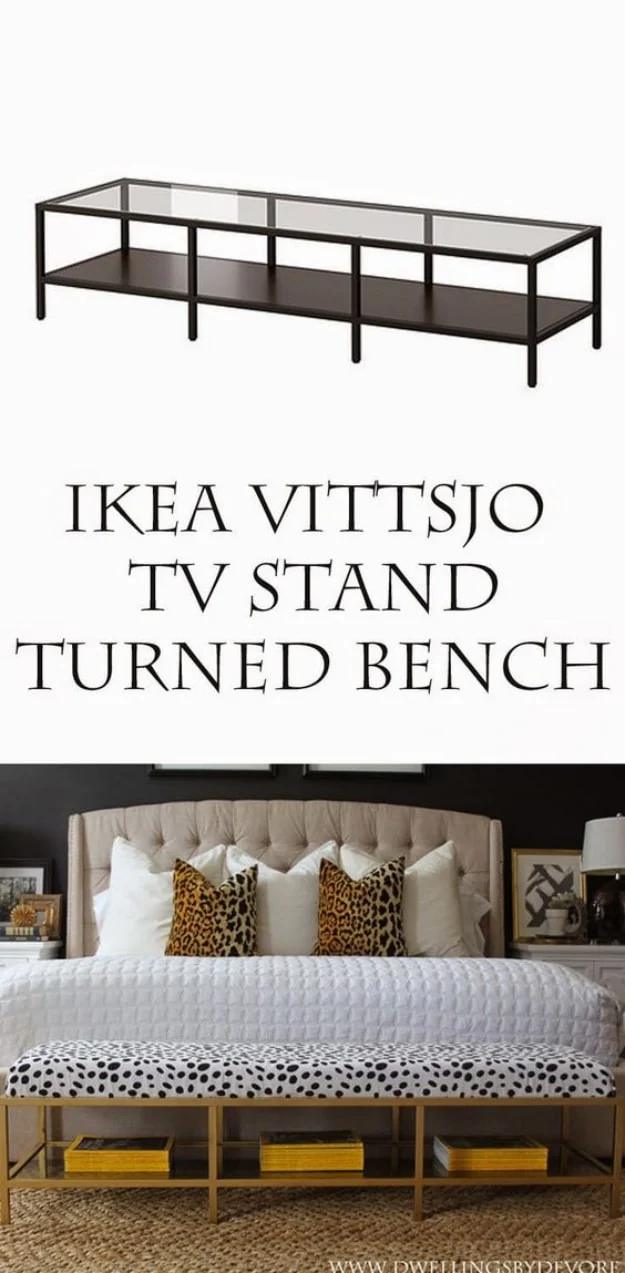 Gold Upholstered Bench Tutorial, quick enough to finish over a weekend and a result that photographs beautifully