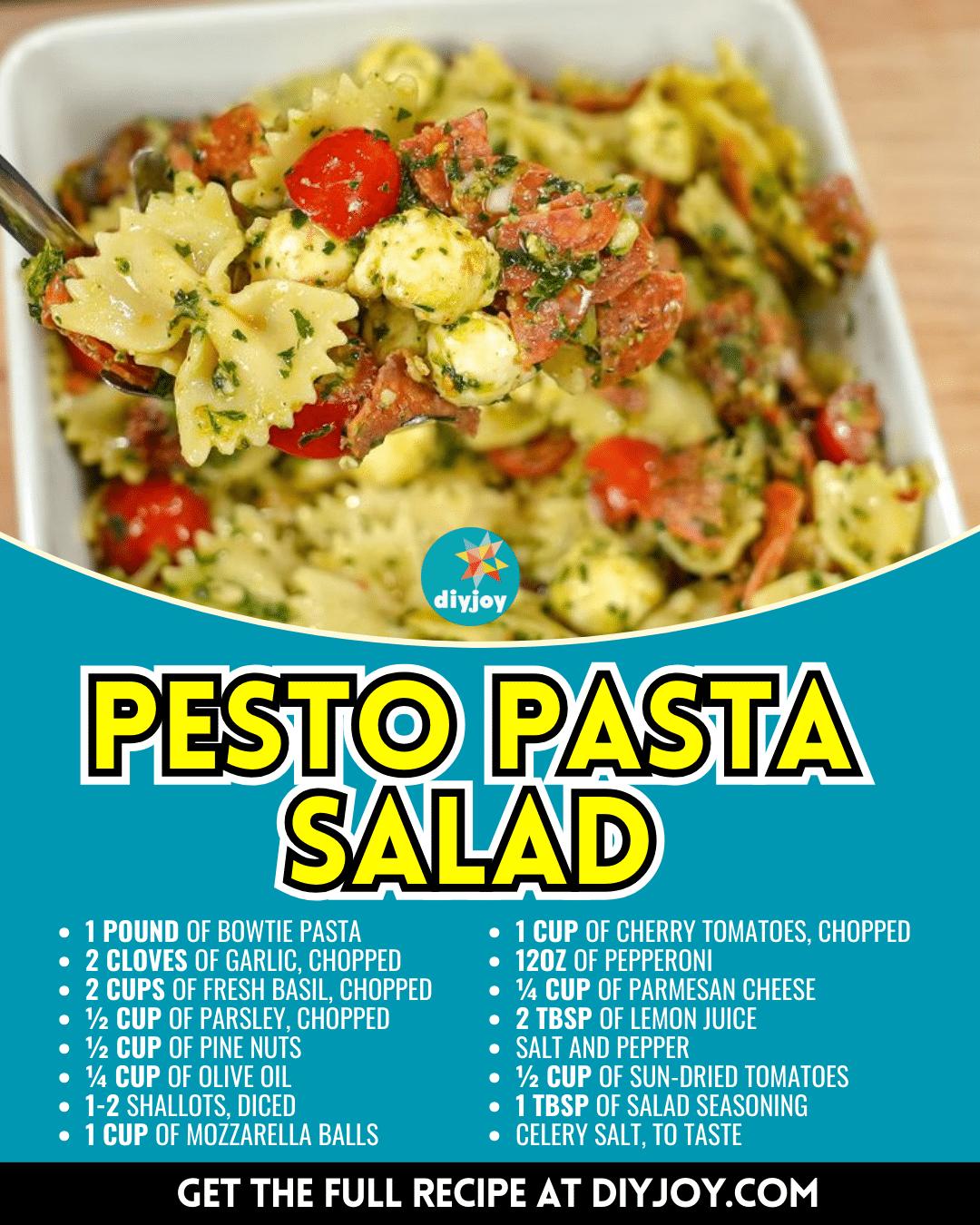 Easy-To-Make Pesto Pasta Salad