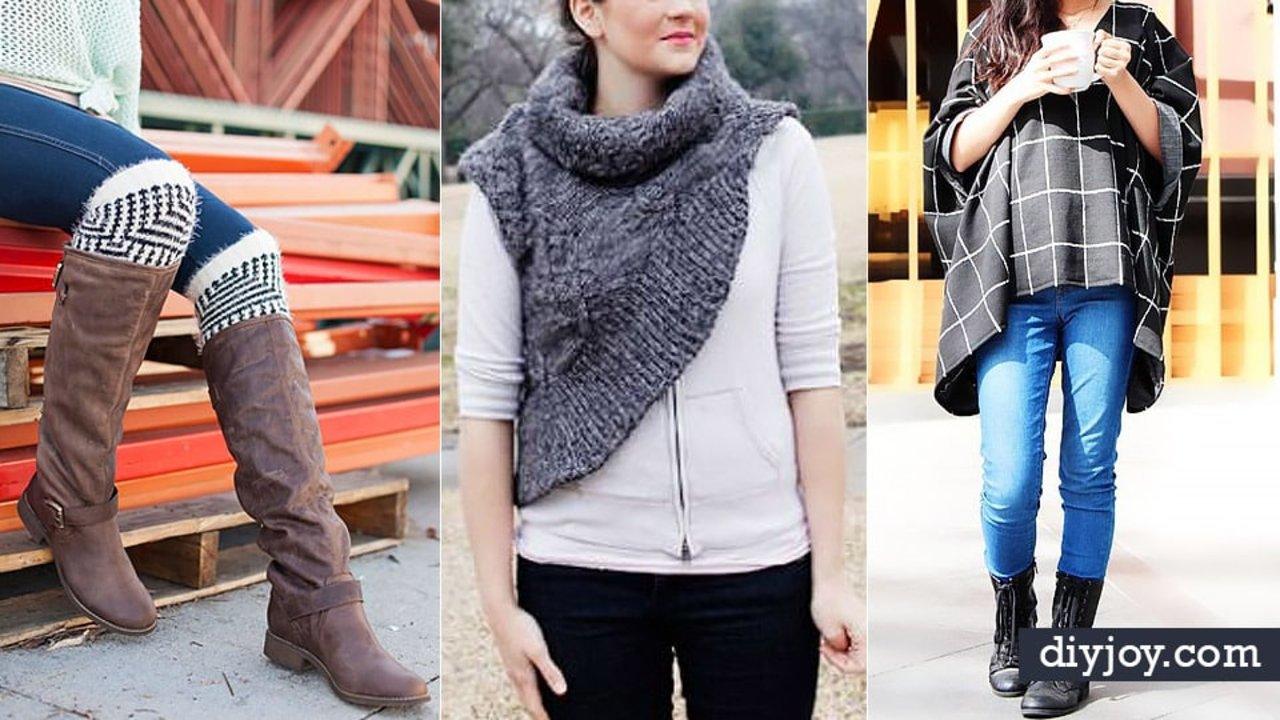 19 DIY Clothes to Make For Winter