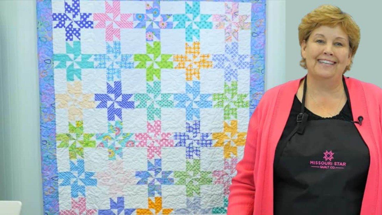 Surprise Pinwheels Quilt With Jenny Doan