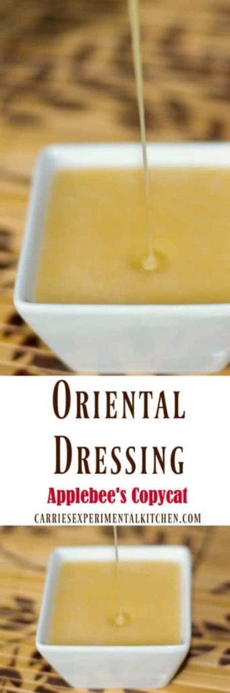 Applebee's copycat oriental dressing whisked in a bowl with honey, rice vinegar, mayonnaise and dijon