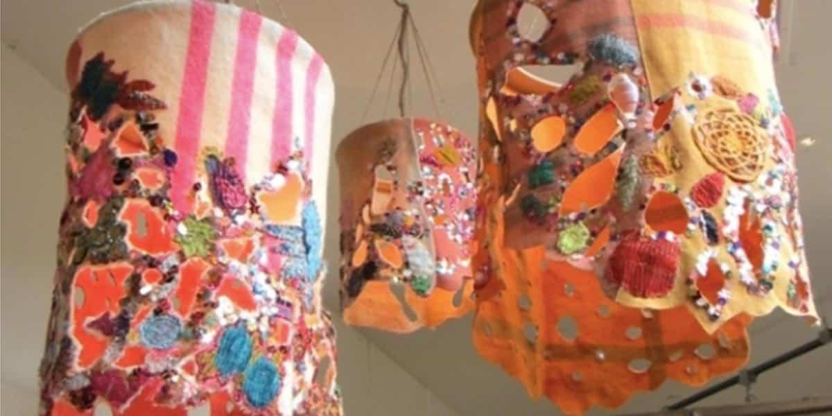 She Makes The Coolest Free People Inspired Flannel Lanterns (Watch!)