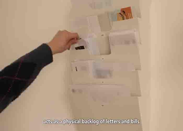 Mounting a wall organizer for your paper clutter
