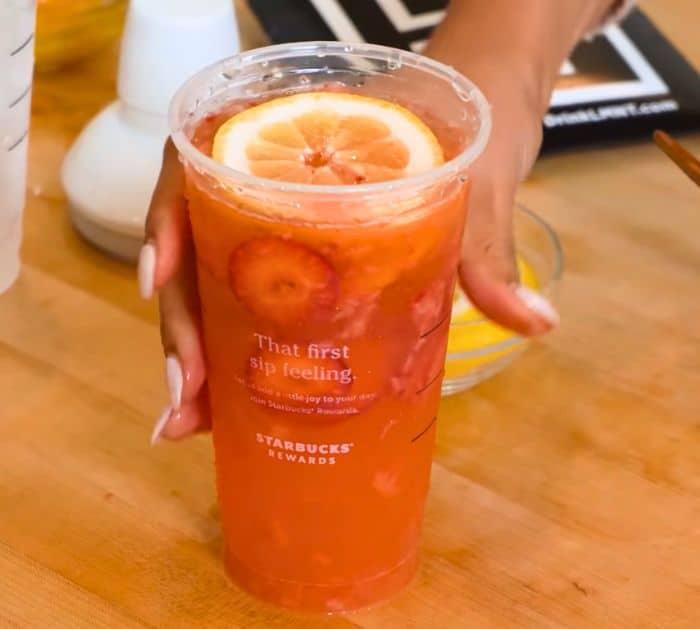 Strawberry Lemonade Refresher Copycat Recipe