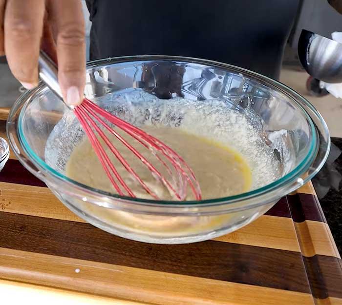 Mix Banana Pancakes Ingredients - Easy Breakfast