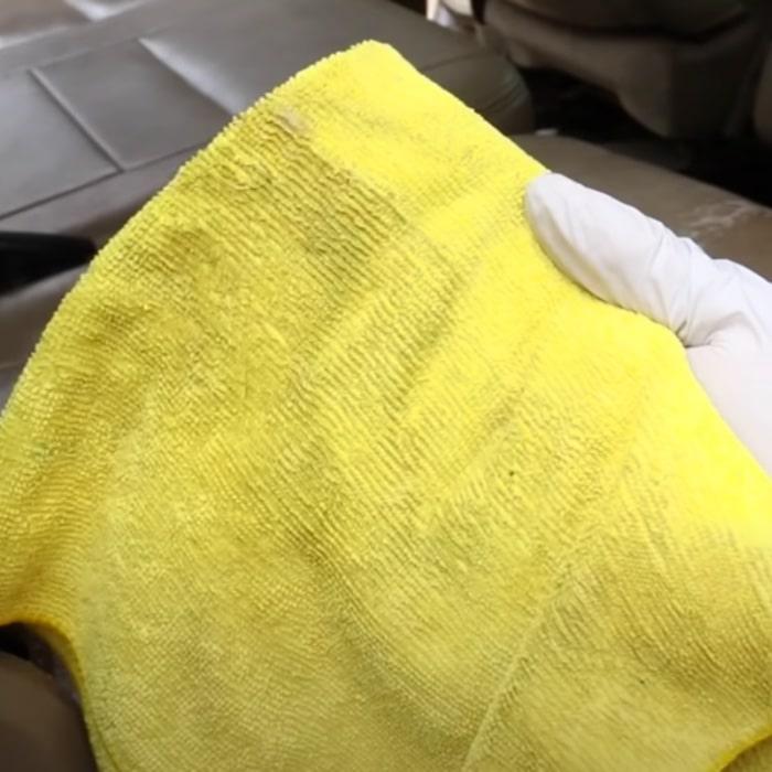 Car Cleaning Ideas - Car Seat Cleaning Method - Easy Cleaning Leather Car Seat