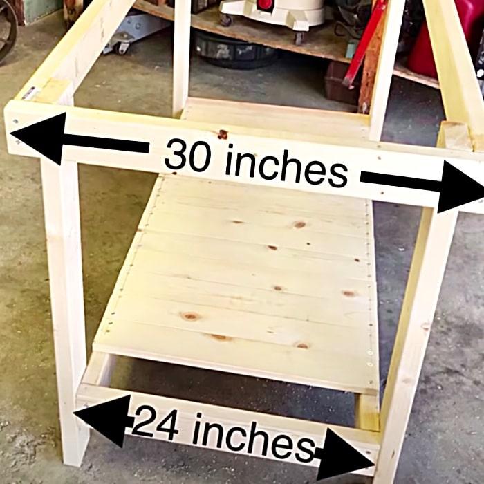 Easy Build Weber BBQ Cart - Outdoor Food Cart - DIY Barbecue Cart Plans