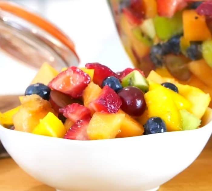 How To Make Fruit Salad With Honey Lime Dressing