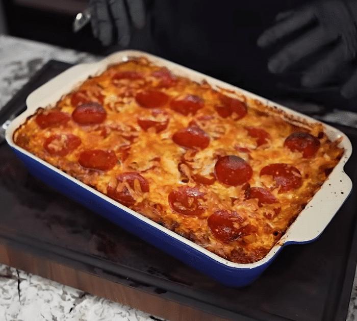 Easy Pizza Casserole Recipe