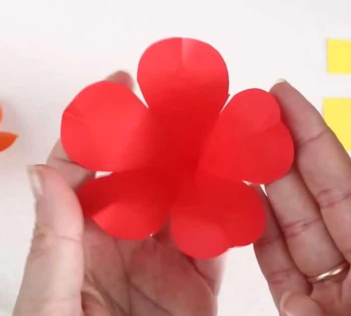 DIY Hibiscus Paper Flower Tutorial