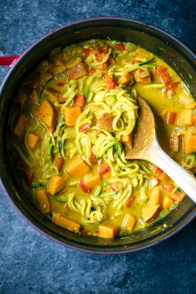 Recipes for Clean Eating - Potato Zoodle Bowls - Raw and Whole Foods, Unprocessed Meal and Snack Ideas for Lunch and Dinner - Fresh, Healthy Foods and Recipe Ideas