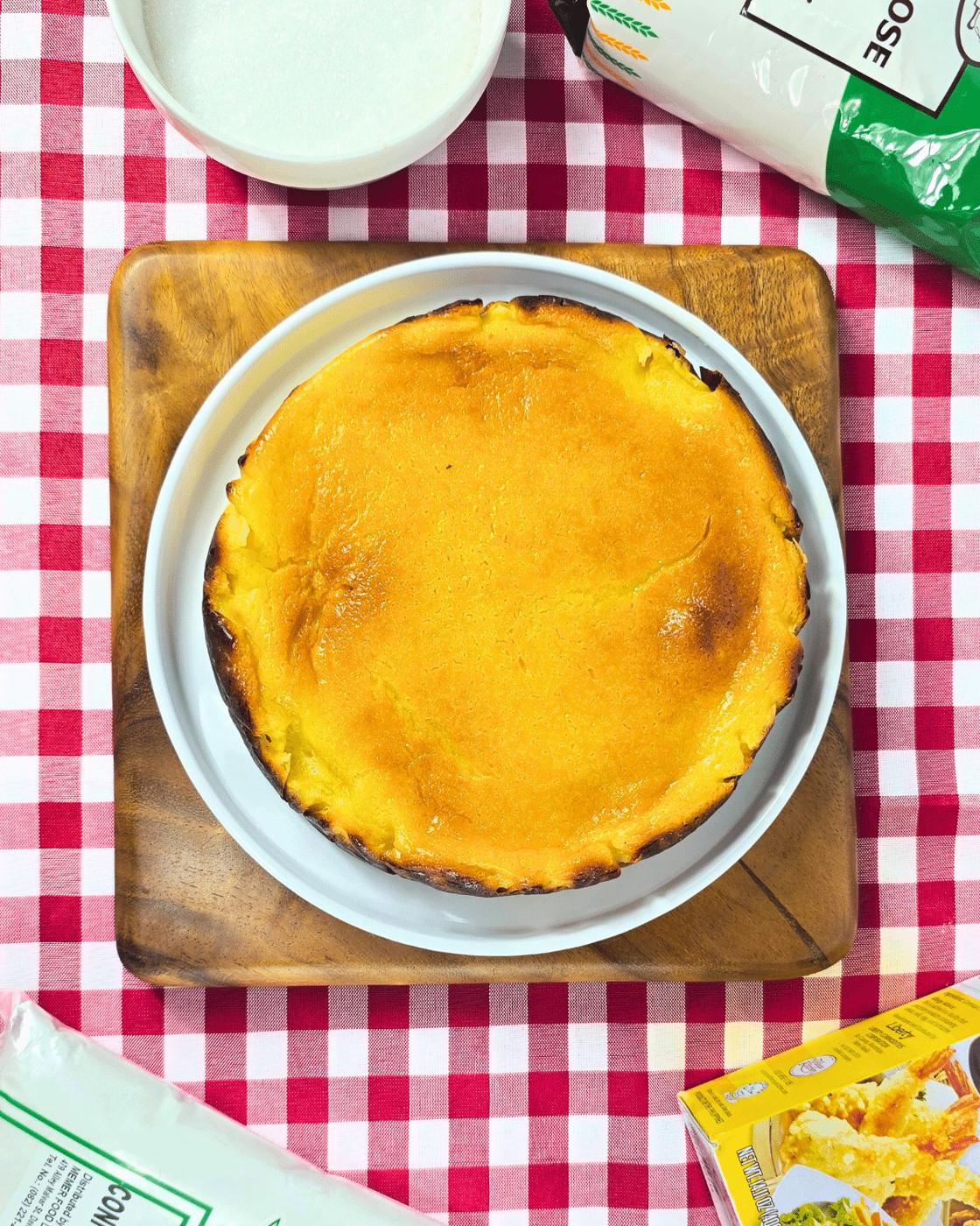Easy 4 Ingredient Cheesecake Recipe — how to make yogurt cheesecake