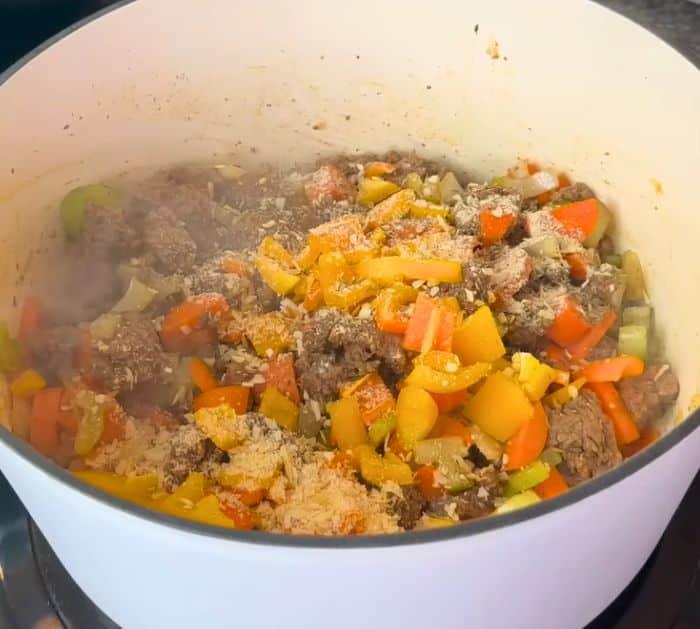 Old-School Beef and Vegetable Soup Recipe Ingredients