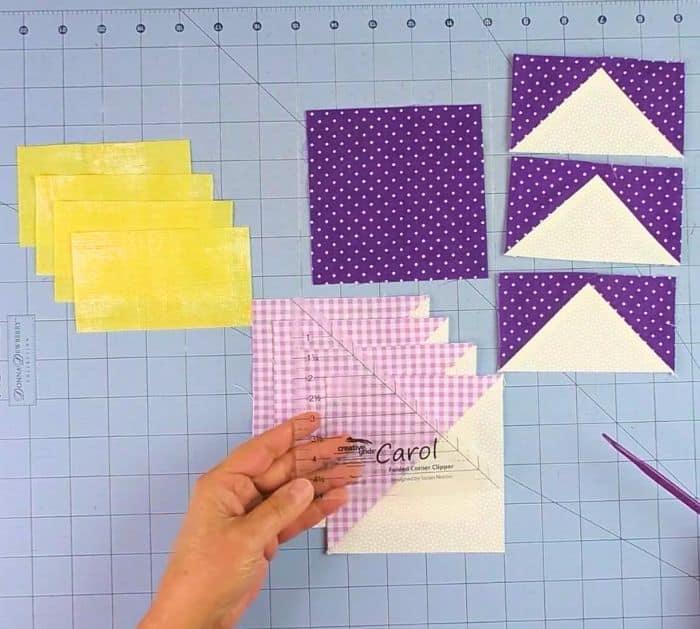 Easy to Make Folded Corners Quilt Block