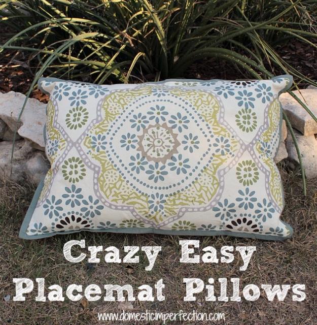 Outdoor Pillows, straightforward enough to knock out in a day and a nice way to make a plain corner feel finished