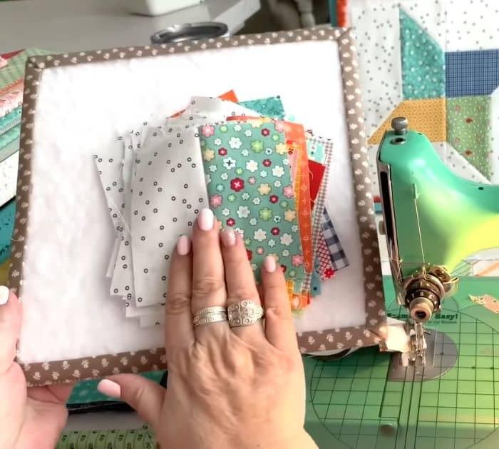Twinkle Twinkle Scrappy Star Block Tutorial Project