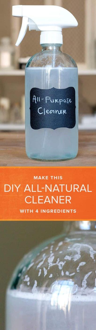 Multi Purpose Cleaner, a thrifty household staple, a beginner friendly blend using only pantry basics