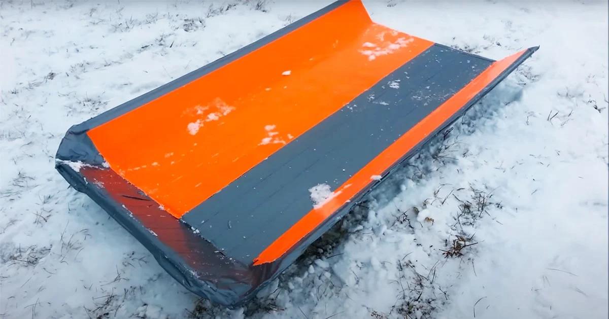 How To Make A Cardboard Sled