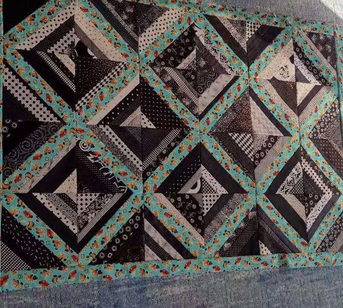 Easy to Make String Blocks Using Fabric Scraps