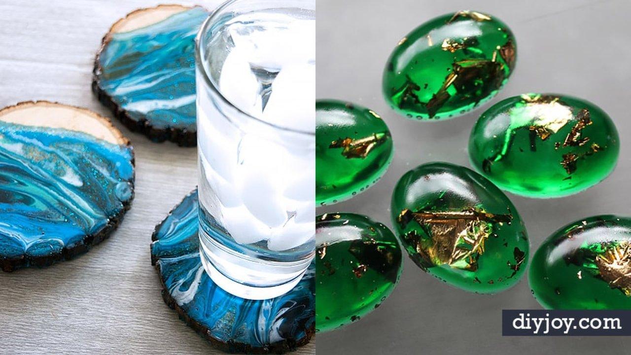 34 DIY Resin Casting Crafts