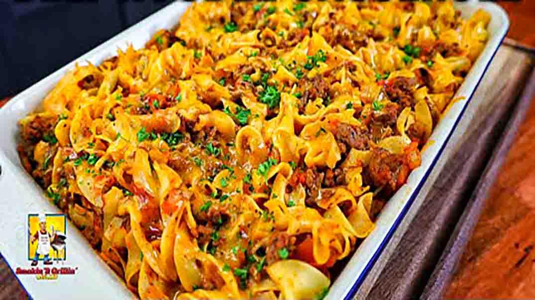 Easy Beef Noodle Casserole Recipe