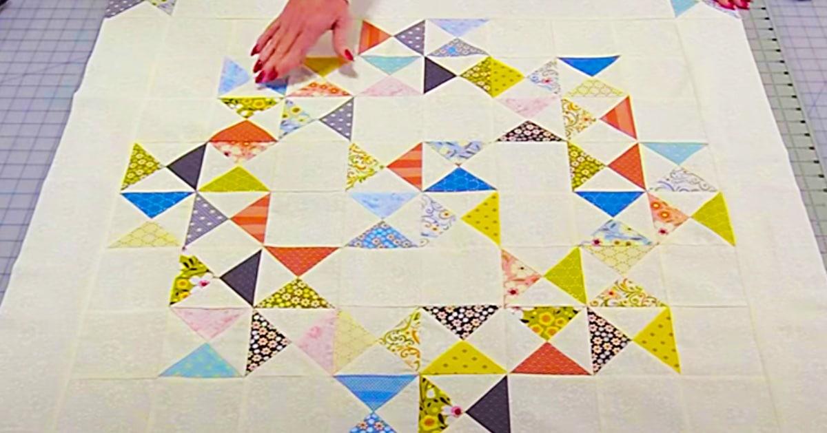 How To Make An Hourglass Quilt Block