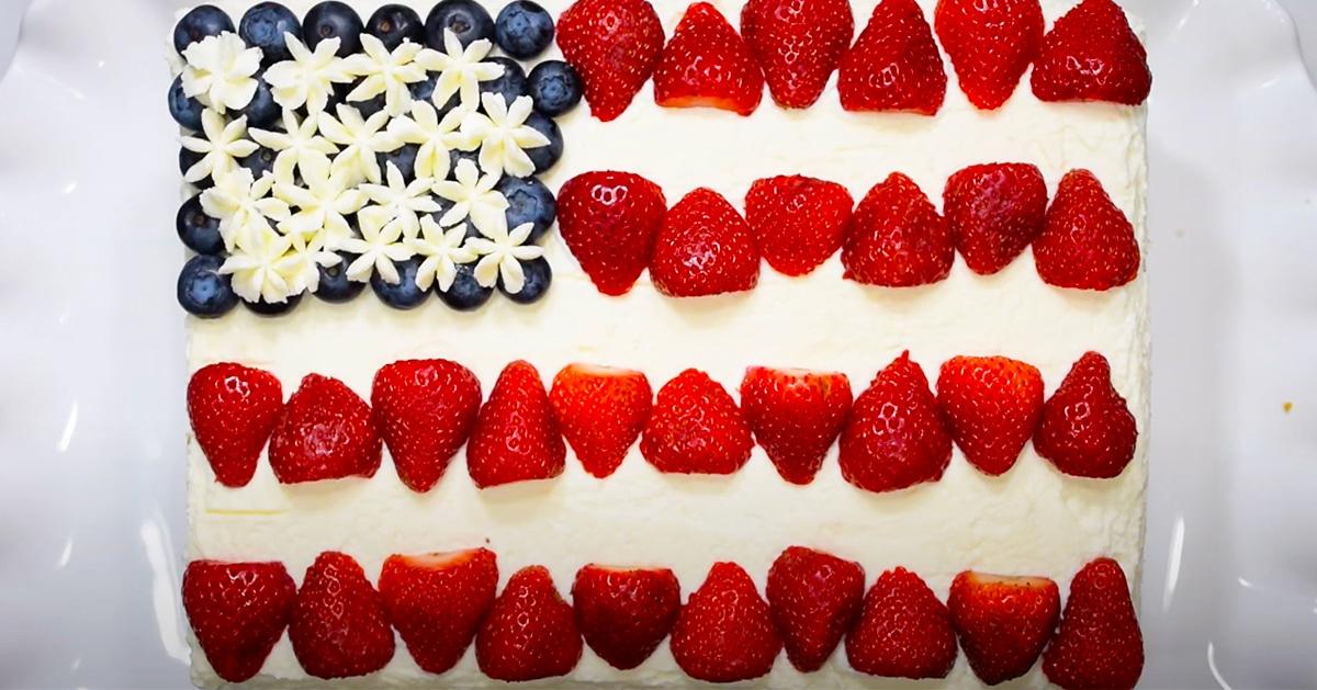 American Flag Cake Recipe