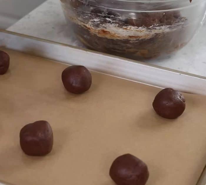 Easy to Make Mint Chocolate Cookies
