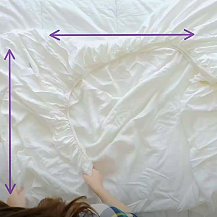 How To Fold A Fitted Sheet - Easy Way To Fold A Fitted Sheet - Easy Folding Hacks