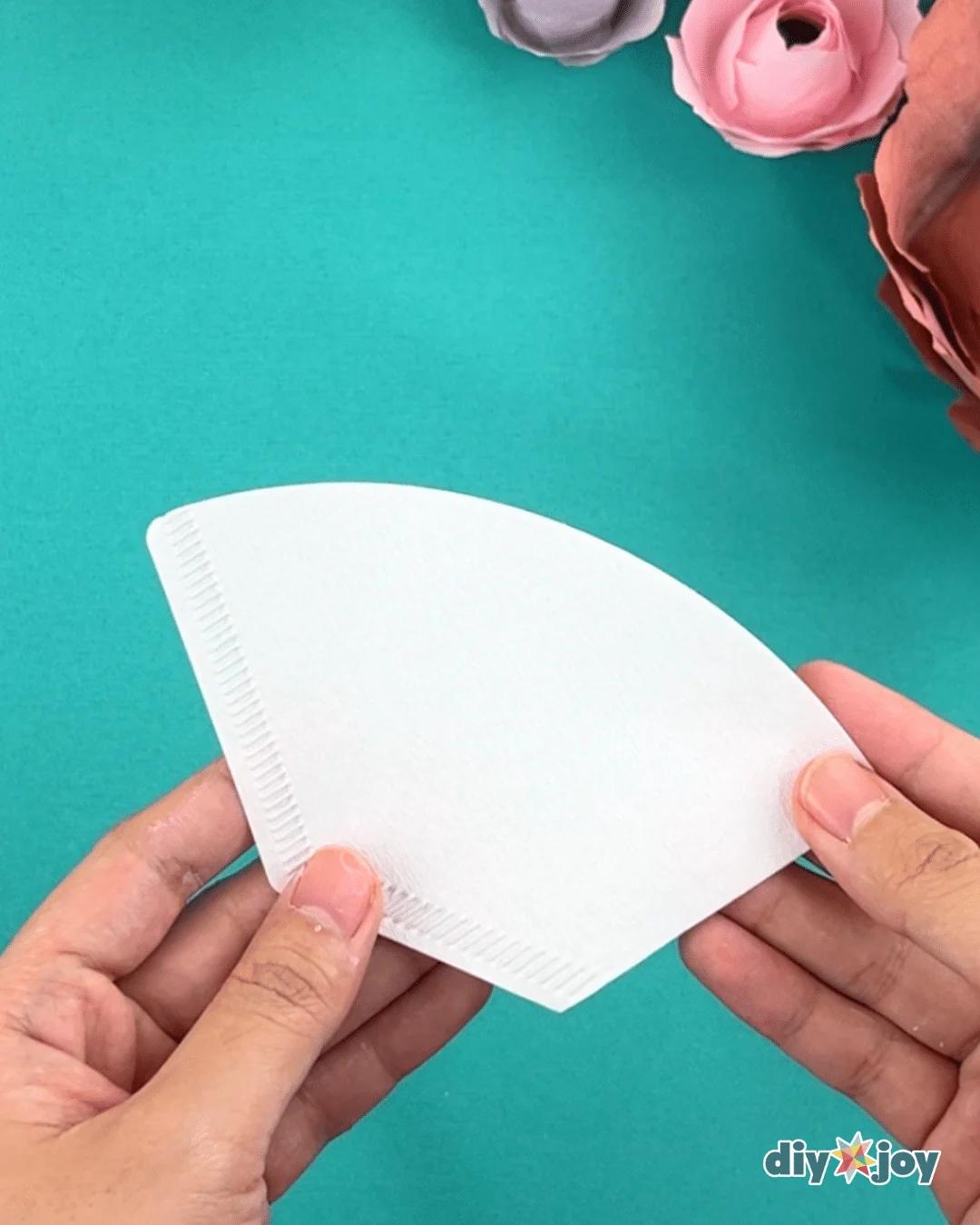 Coffee Filter Flowers — coffee filter art project