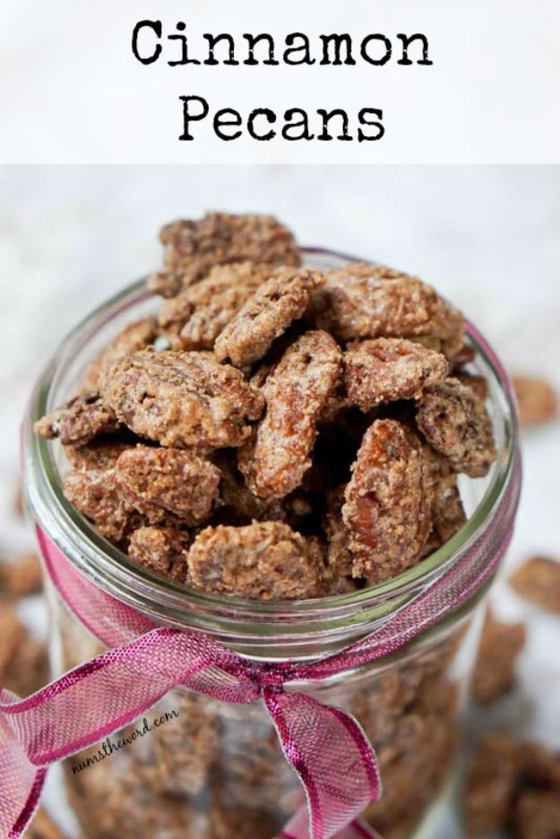 Cinnamon Pecans, low pressure enough to try this weekend and a great fix using stuff you already have on a shelf