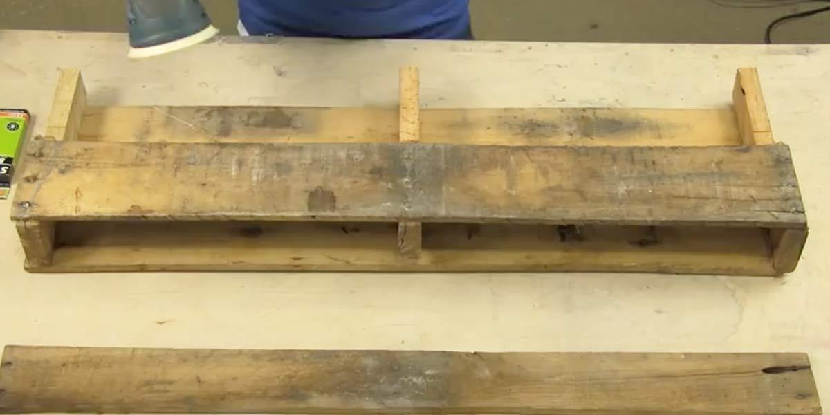 She Cuts A Pallet And Makes A Really Useful Item That We Can All Use. Watch!