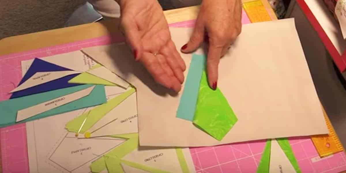 She Cuts Fabric To Match The Drawing–You’ll Want To Do This Magical Little Secret!