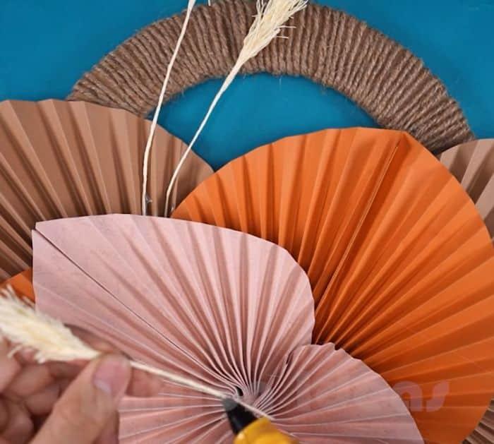 Boho Palm Leaves Wall Decor DIY Project